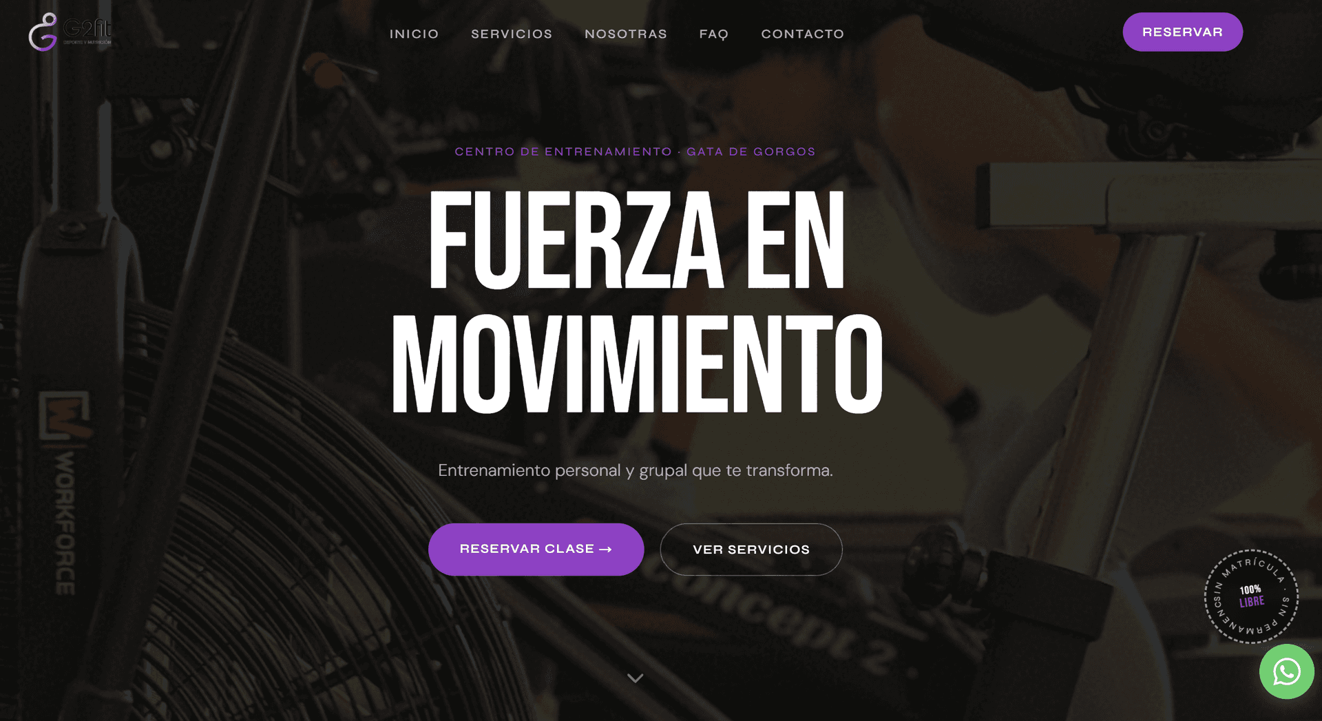 G2Fit — Ecosistema Digital