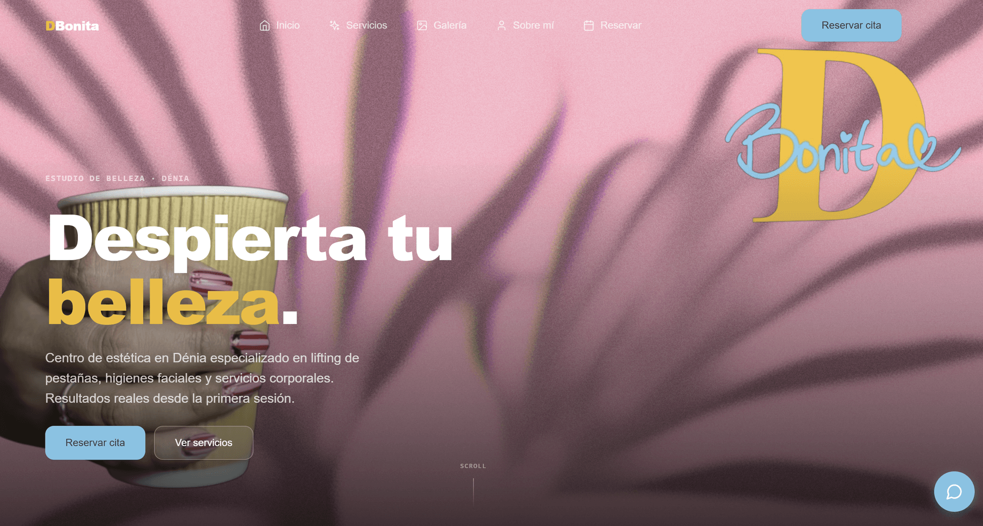 D Bonita — Reservas + CRM
